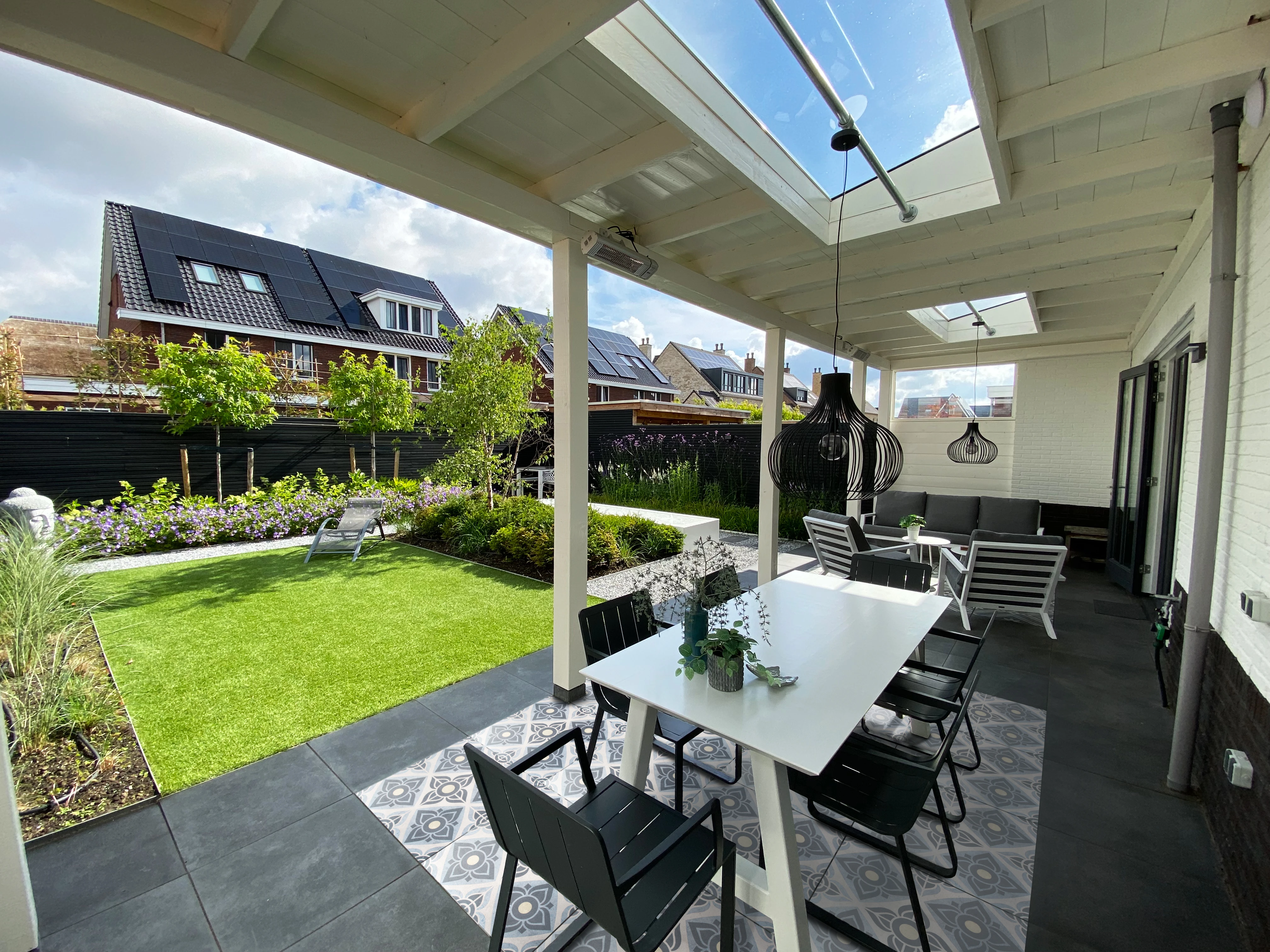 Keramische Tegel Cera4Line Concrete Antraciet 60 x 60 x 4 cm (600 x 600 x 40 mm) - Afbeelding 4